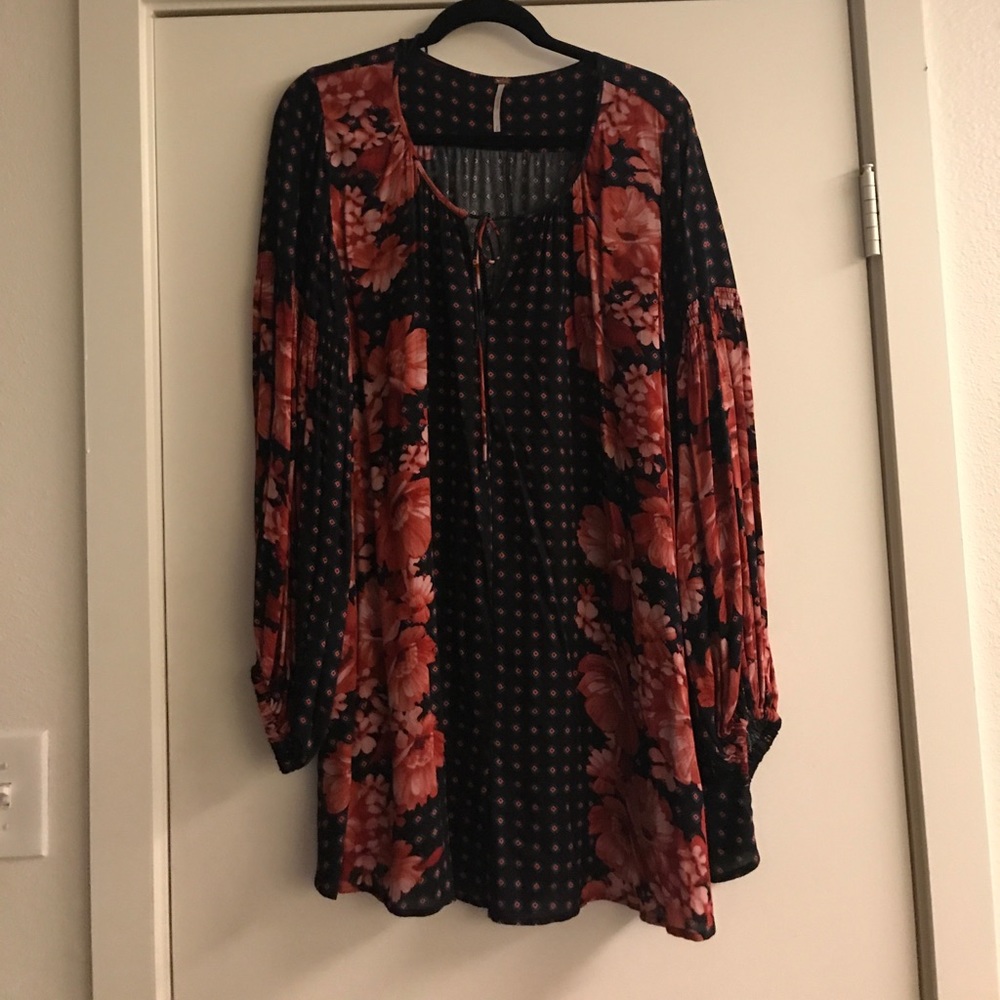 Free people flower printed romper
